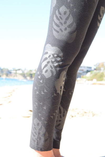 Monstera Leaf Activewear - Aloha Essentials